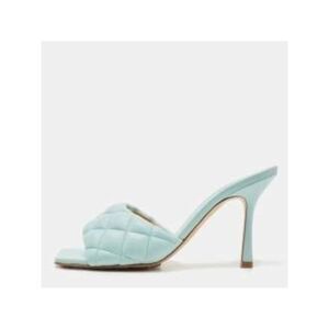 BOTTEGA VENETA Womens Light Blue Lido Stiletto Heeled Sandal 36.5